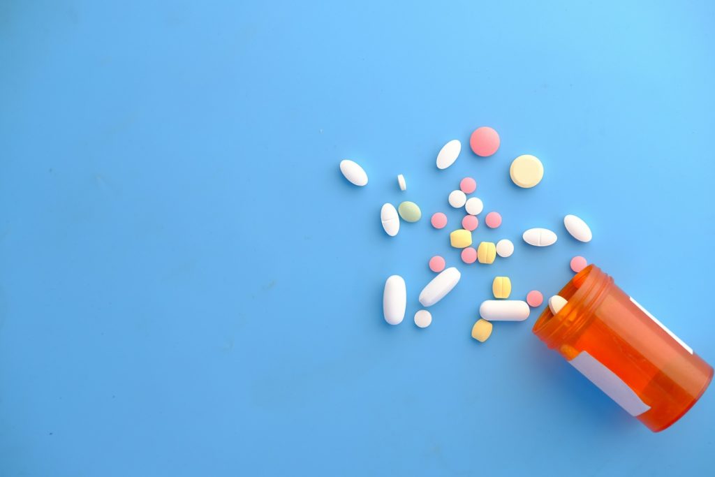 pills and pill bottle